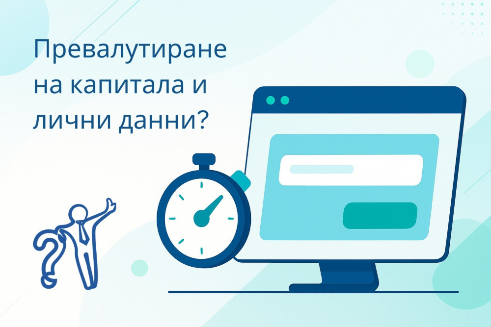 Лични данни в Търговския регистър и превалутиране на капитала